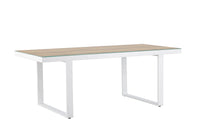 Merlo eettafel - wit / whitewash