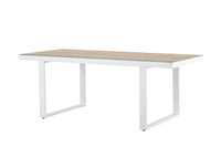 Merlo eettafel - wit / whitewash