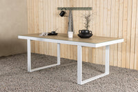 Merlo eettafel - wit / whitewash