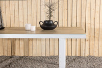 Merlo eettafel - wit / whitewash