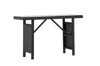 Padova bijzettafel - zwart