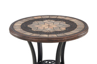 Leiria cafétafel - bruin