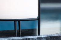 Colie lamp ø26*53cm - zwart / wit