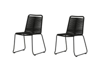 Lindos Eetstoel 2-pack 