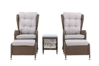 Washington loungeset - natuur / beige