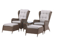 Washington loungeset - natuur / beige