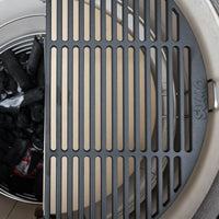 Gietijzeren rooster halve maan