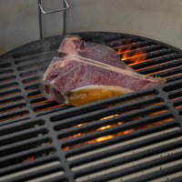 Gietijzeren rooster halve maan