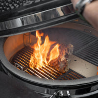 Gietijzeren rooster halve maan