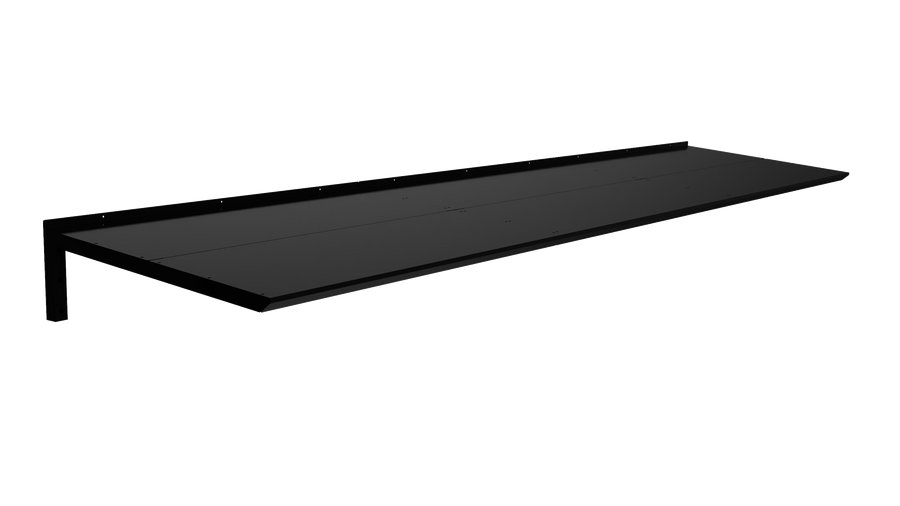 MODERN entre-deurmat, L300 x D85 x H27,5 cm, zwart