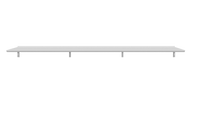 MODERN entre-deurmat, L300 x D85 x H27,5 cm, grijs