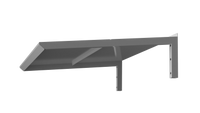 MODERN entrepot, L130 x D85 x H27,5 cm, grijs