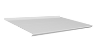 MODERN losse platen deurafdak, L100 x D85 x H5 cm, grijs