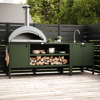 UMAMI buitenkeukenpakket, wasmodule en module 3, groen