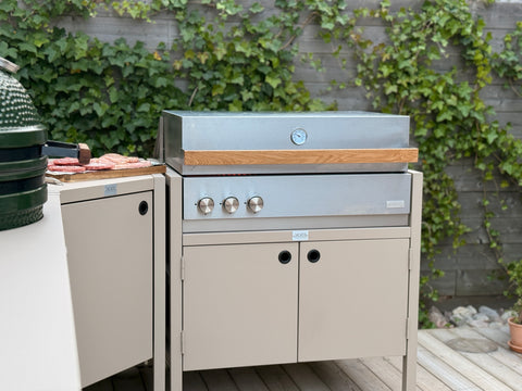 Combineer uit meerdere verschillende buitenkeukenmodules