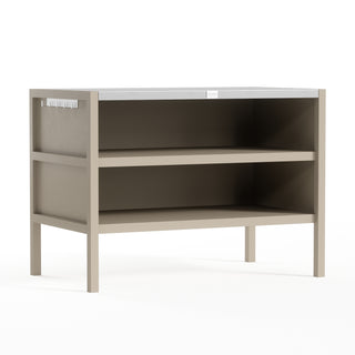 Nonno Lillo hout + accessoires + Umami module 2, beige / roestvrij