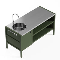 UMAMI module 3 buitenkeuken met spoelbak