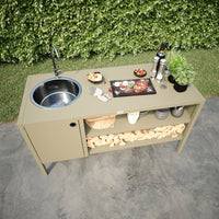 UMAMI module 3 buitenkeuken met wastafel