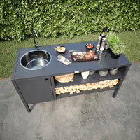 UMAMI module 3 buitenkeuken met wastafel