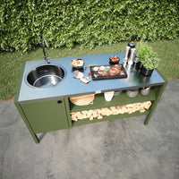 UMAMI module 3 buitenkeuken met spoelbak