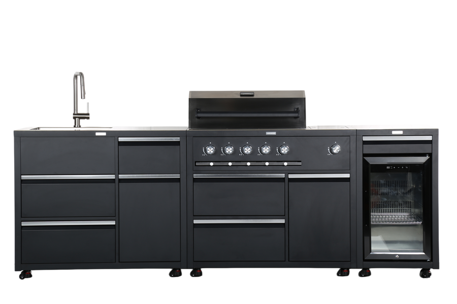 CAYENE buitenkeukenpakket incl. 3 modules