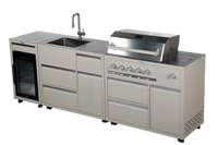 CAYENE buitenkeukenpakket incl. 3 modules