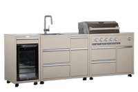 CAYENE buitenkeukenpakket incl. 3 modules