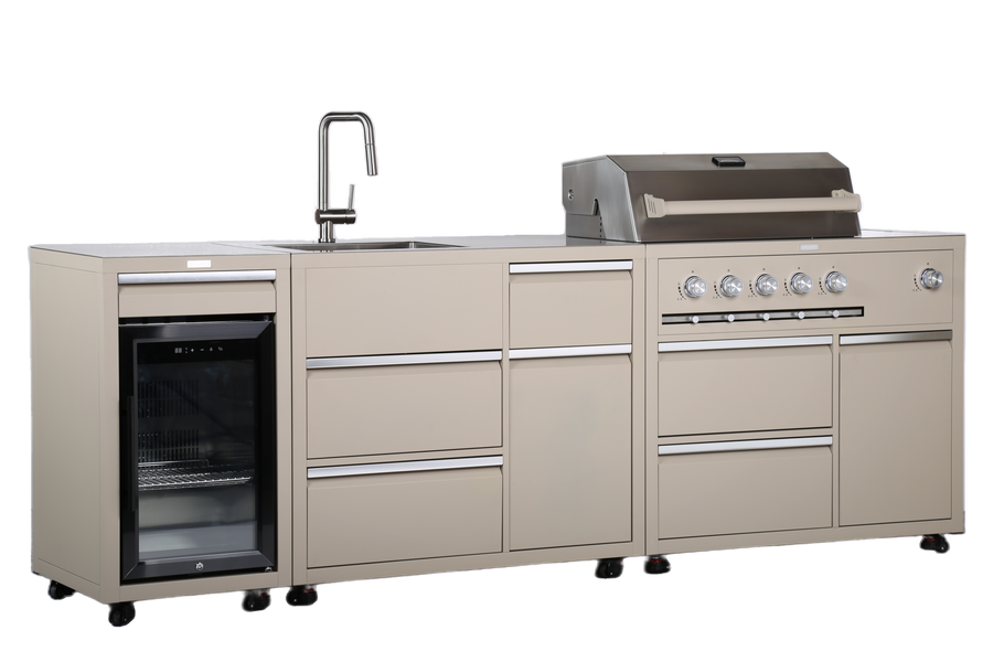 CAYENE buitenkeukenpakket incl. 3 modules