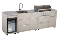 CAYENE buitenkeukenpakket incl. 3 modules