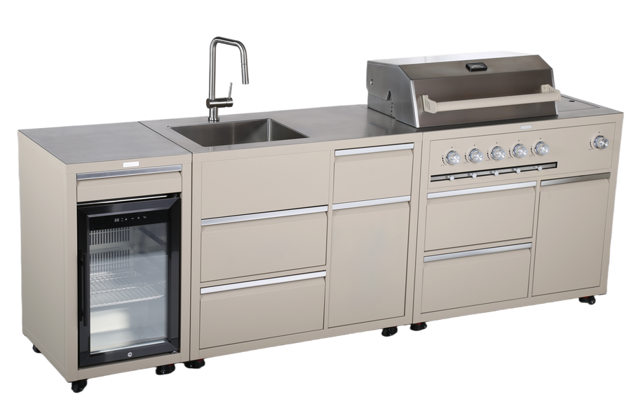 CAYENE buitenkeukenpakket incl. 3 modules