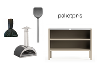 Nonno Lillo met + accessoires + Umami module 2, beige / roestvrij staal