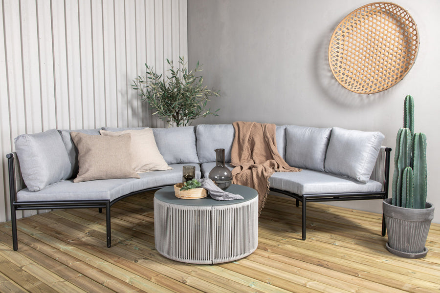 Virya Halvemaan Sofa Set