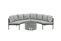 Virya Halvemaan Sofa Set