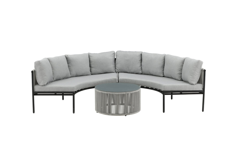 Virya Halvemaan Sofa Set