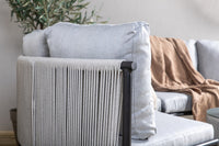 Virya Halvemaan Sofa Set