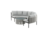 Virya Halvemaan Sofa Set