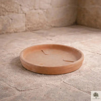 Onderzetter pot schotel terracotta 