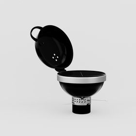 Kogelgrill 57 cm, inbouw (Gietijzeren rooster)