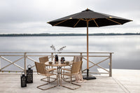 Nypo parasol met kanteling