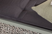 Hanna kussen voor ligbed - donkergrijs