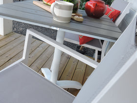 Eetgroep Colorado met de stoelen Copacabana 