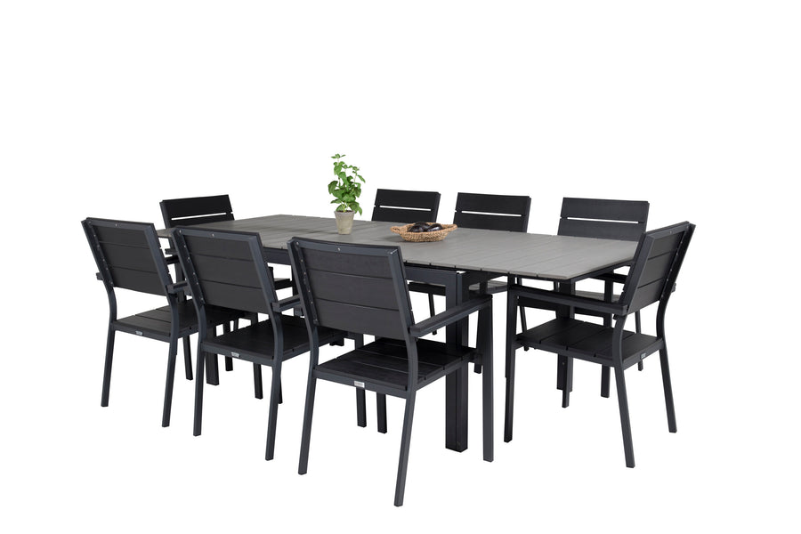De eettafel Levels met de stoelen Levels 