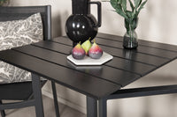 Eettafel Colorado met de stoelen Copacabana 
