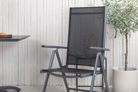 De eettafel Colorado met de stoelen Break 