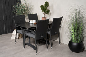 Eetgroep Denver met de stoelen Anna 