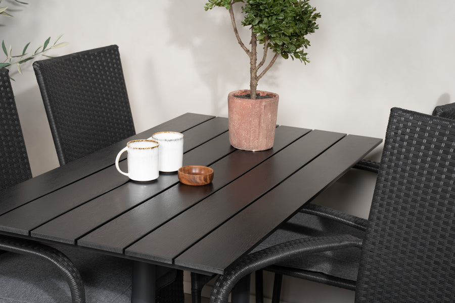 Eetgroep Denver met de stoelen Anna 