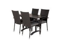 Eetgroep Denver met de stoelen Anna 