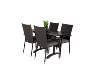 Eetgroep Denver met de stoelen Anna 