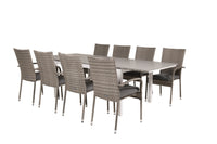 Eetgroep Levels met de stoelen Anna 