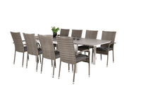 Eetgroep Levels met de stoelen Anna 